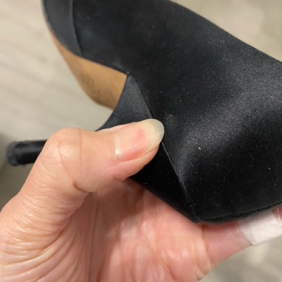 Authentic Enzo Angiolini open toe heels - Picture 10 of 11